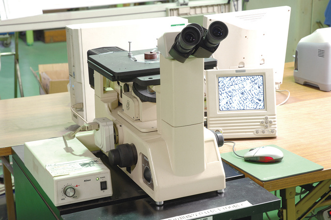 	顕微鏡試料撮影装置（金属顕微鏡+金属組織撮影装置）